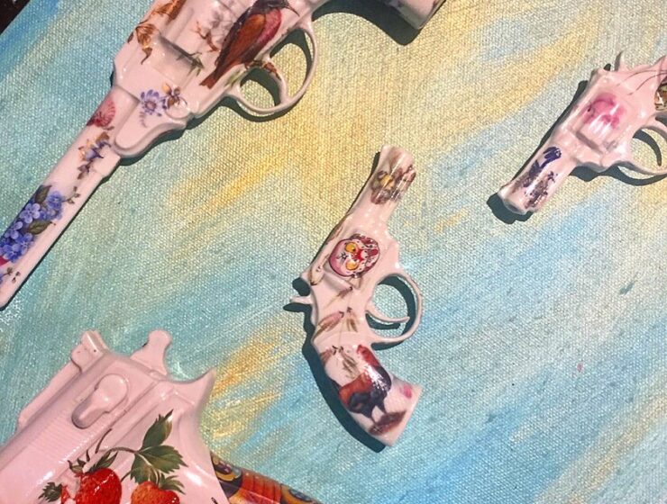 Art by Franco Mondini-Ruiz on display at The Contemporary Art Fair.