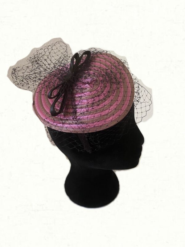 Round Lilac Fascinator