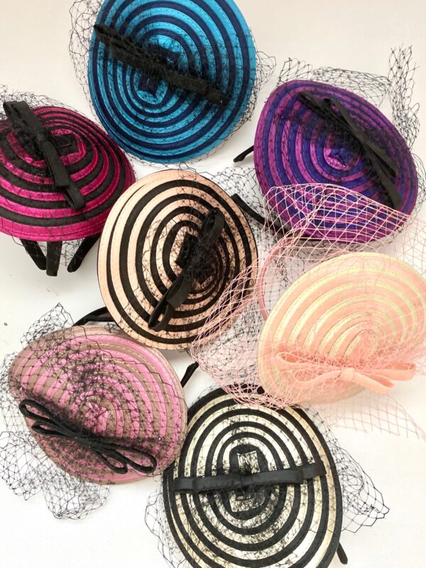 Colorful Round Fascinator Collection Nifty Lane
