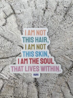Rumi Soul Inspirational Sticker