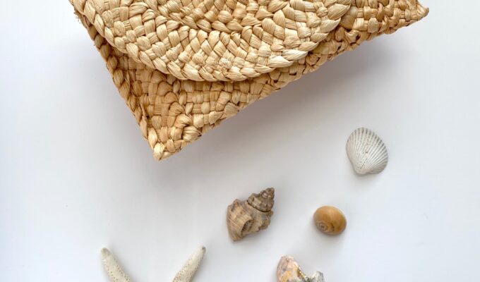 Sally Sells What Straw Clutch