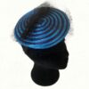 round_blue fascinator